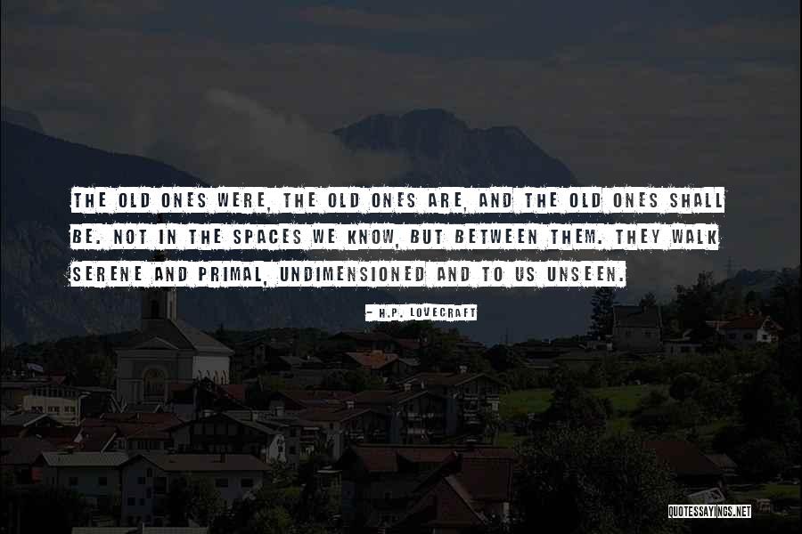 Spaces In Between Quotes By H.P. Lovecraft Spaces In Between Quotes By H.P. Lovecraft