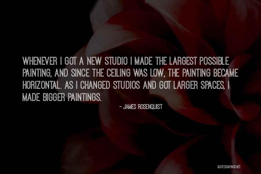 Spaces Spaces Quotes By James Rosenquist Spaces Spaces Quotes By James Rosenquist
