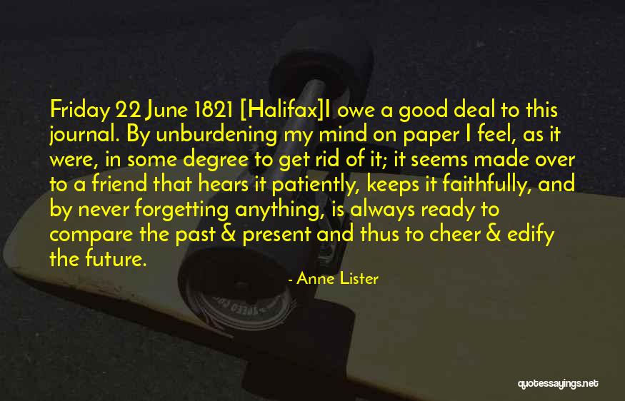 Spaeterman Quotes By Anne Lister Spaeterman Quotes By Anne Lister