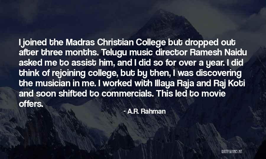 Spaginder Quotes By A.R. Rahman Spaginder Quotes By A.R. Rahman