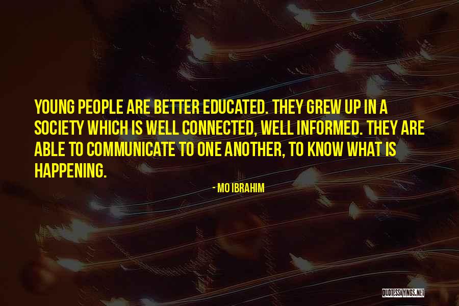 Spaima De Sandra Quotes By Mo Ibrahim Spaima De Sandra Quotes By Mo Ibrahim