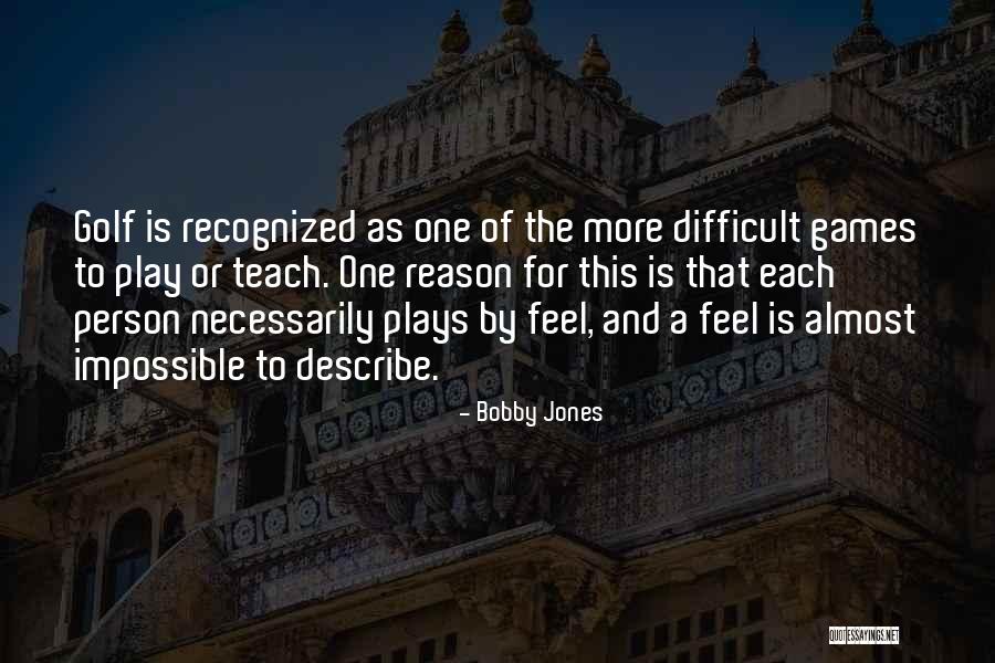 Spairtray Quotes By Bobby Jones