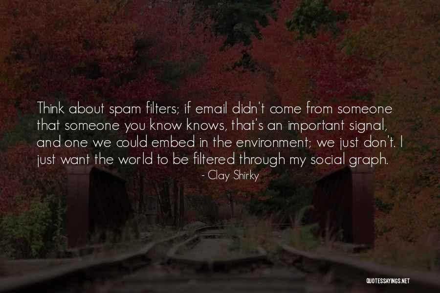 Spam Email Quotes By Clay Shirky Spam Email Quotes By Clay Shirky
