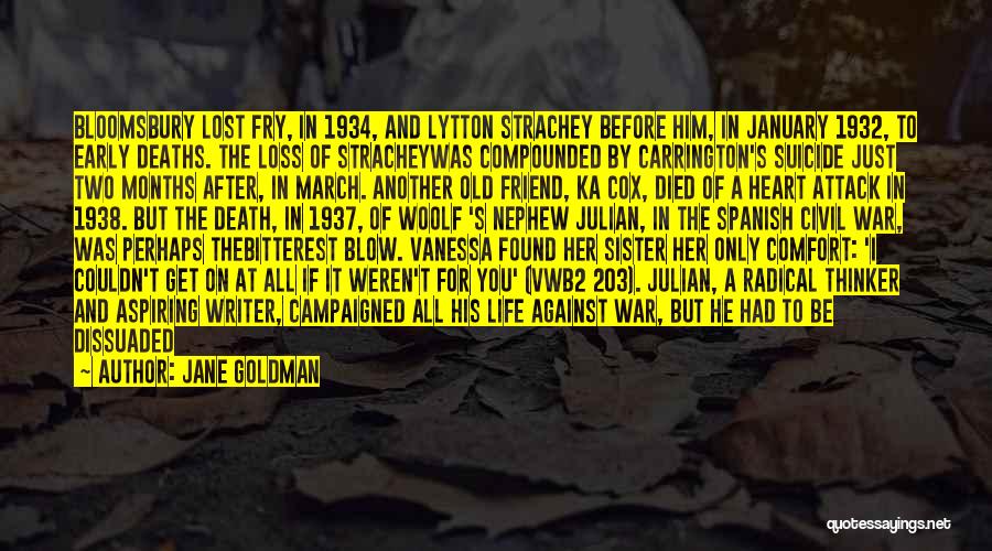 Spanish Civil War Quotes By Jane Goldman