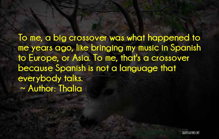 Spanish Language Quotes By Thalia