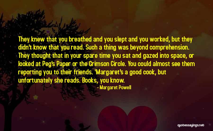 Spare A Thought Quotes By Margaret Powell Spare A Thought Quotes By Margaret Powell