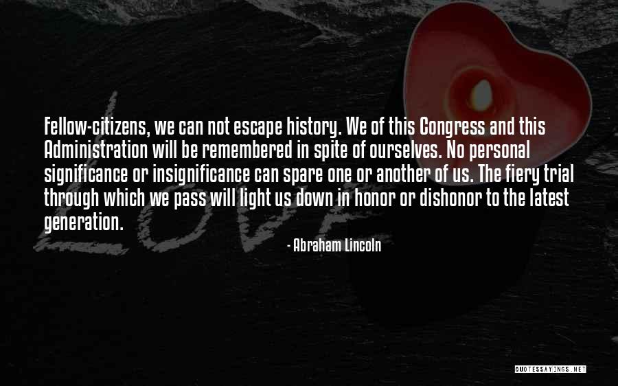 Spare Us Quotes By Abraham Lincoln