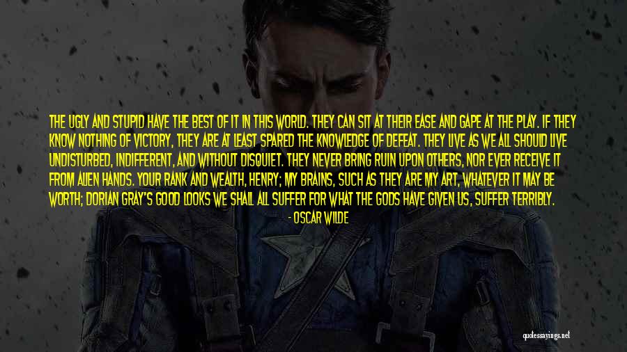 Spared Quotes By Oscar Wilde Spared Quotes By Oscar Wilde