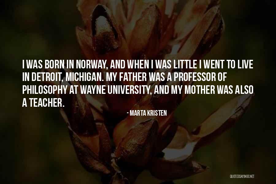 Sparenborg Quotes By Marta Kristen Sparenborg Quotes By Marta Kristen