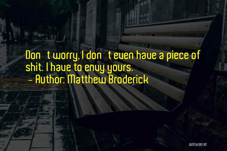 Spares2go Quotes By Matthew Broderick