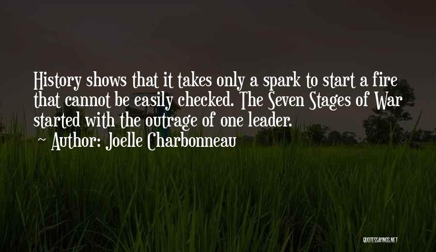 Spark A Fire Quotes By Joelle Charbonneau