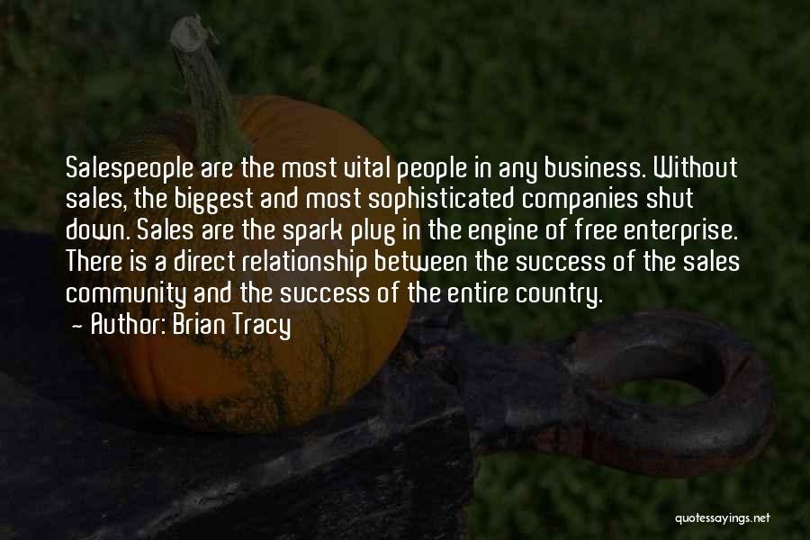 Spark In A Relationship Quotes By Brian Tracy