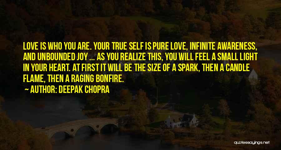 Spark In Love Quotes By Deepak Chopra