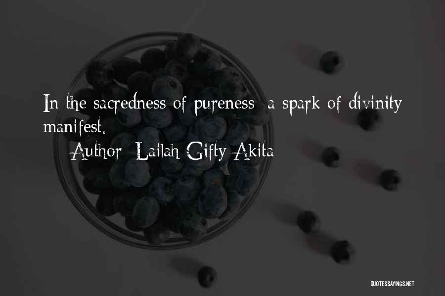 Spark In Love Quotes By Lailah Gifty Akita