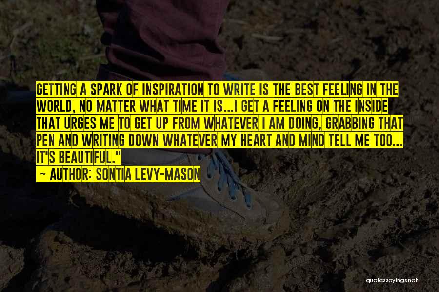 Spark In Love Quotes By Sontia Levy-Mason