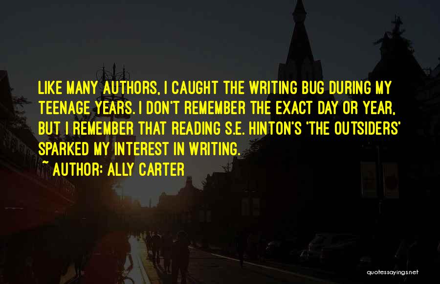 Sparked My Interest Quotes By Ally Carter