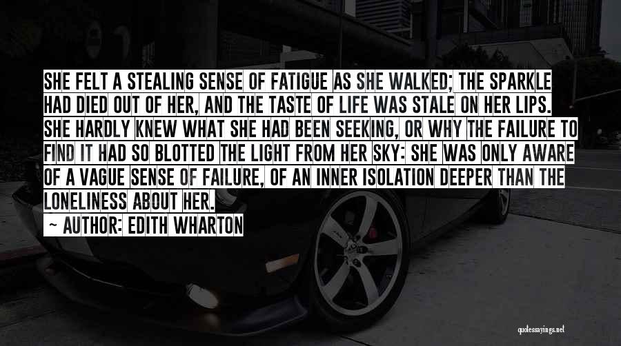 Sparkle Life Quotes By Edith Wharton