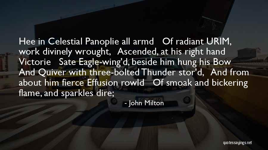 Sparkles Quotes By John Milton