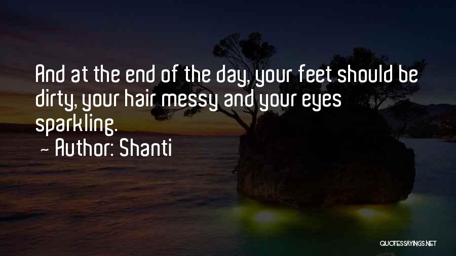 Sparkling Eyes Quotes By Shanti