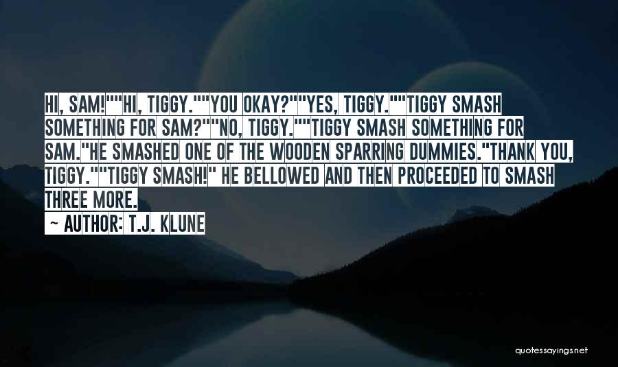 Sparring Quotes By T.J. Klune