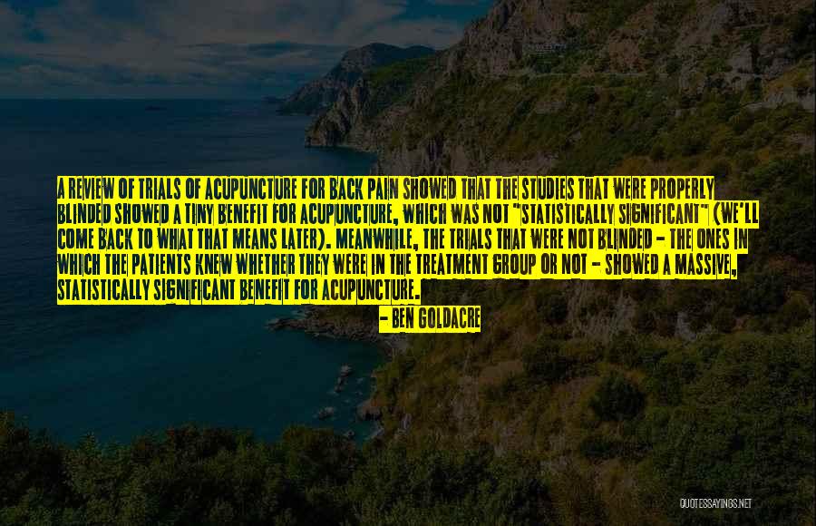 Sparsa Thiruvannamalai Quotes By Ben Goldacre Sparsa Thiruvannamalai Quotes By Ben Goldacre
