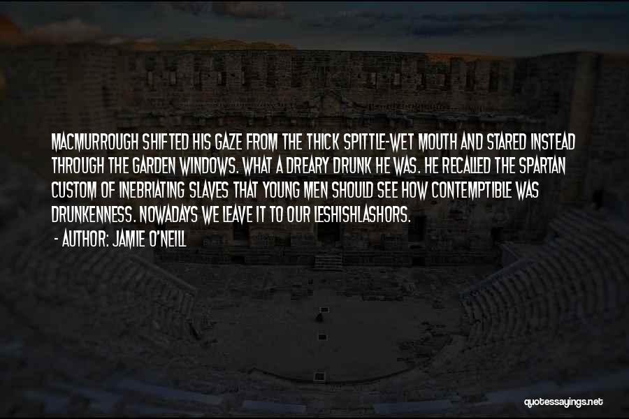 Spartan Quotes By Jamie O'Neill