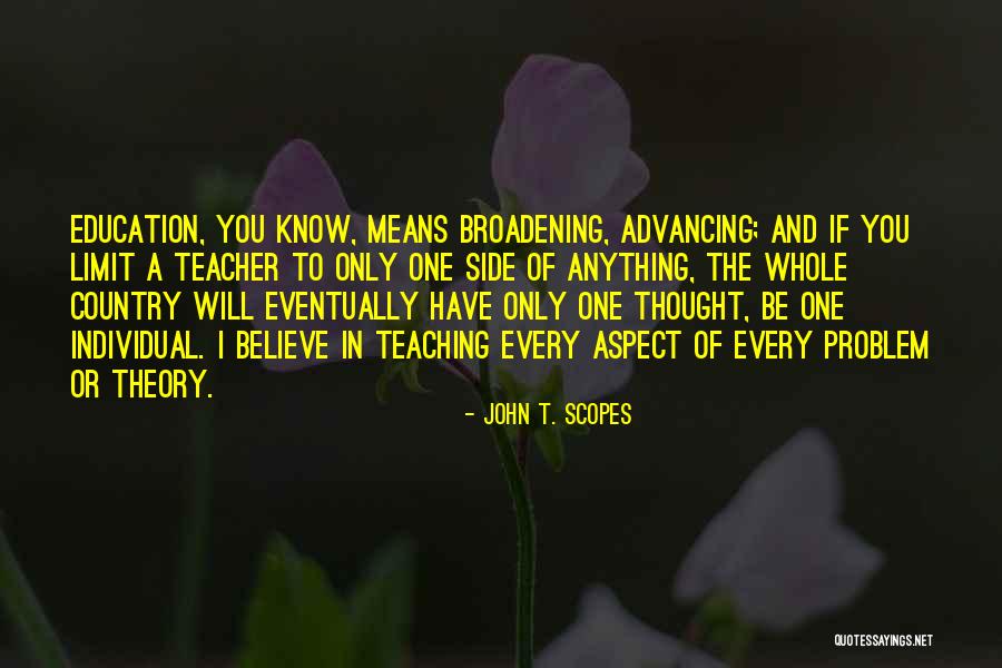 Spasky Quotes By John T. Scopes Spasky Quotes By John T. Scopes
