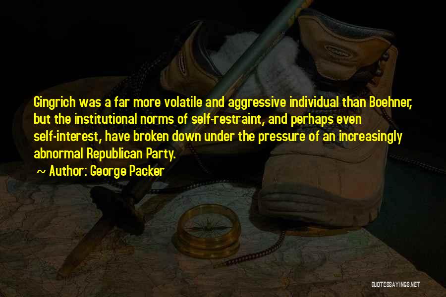 Spasms Under Rib Quotes By George Packer