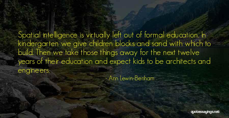 Spatial Quotes By Ann Lewin-Benham Spatial Quotes By Ann Lewin-Benham