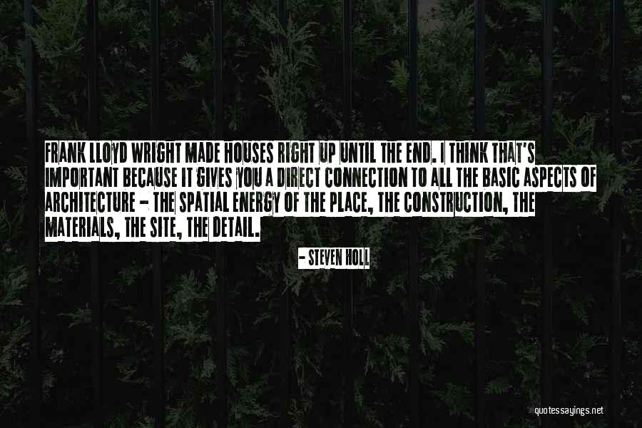 Spatial Quotes By Steven Holl Spatial Quotes By Steven Holl