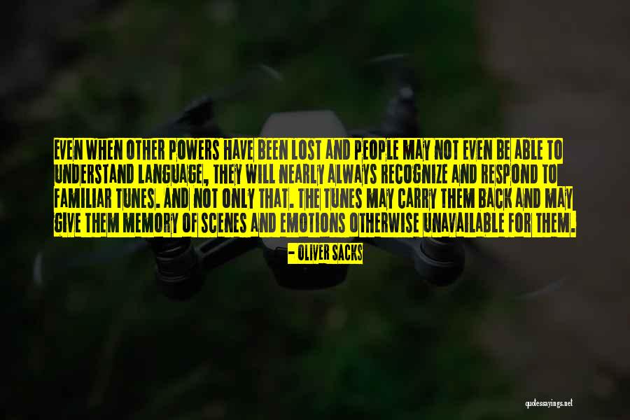 Spavati Quotes By Oliver Sacks Spavati Quotes By Oliver Sacks