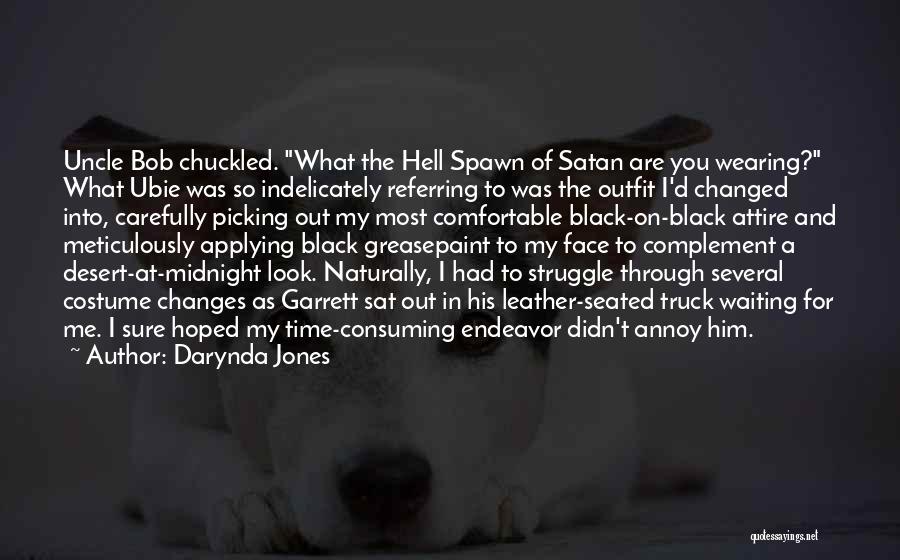 Spawn Of Satan Quotes By Darynda Jones