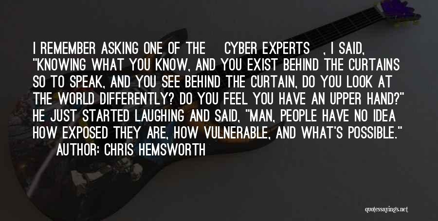 Speak How You Feel Quotes By Chris Hemsworth