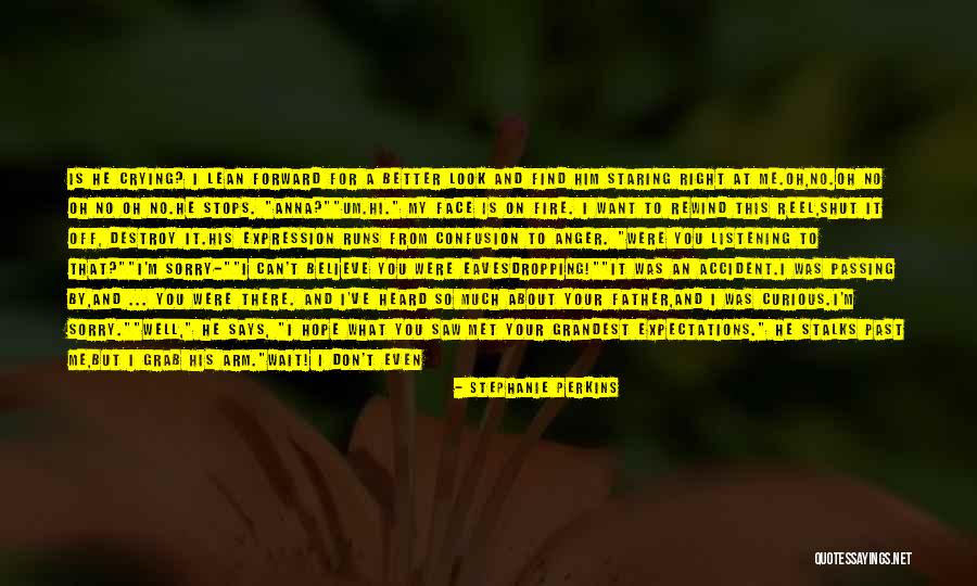 Speak On My Face Quotes By Stephanie Perkins Speak On My Face Quotes By Stephanie Perkins