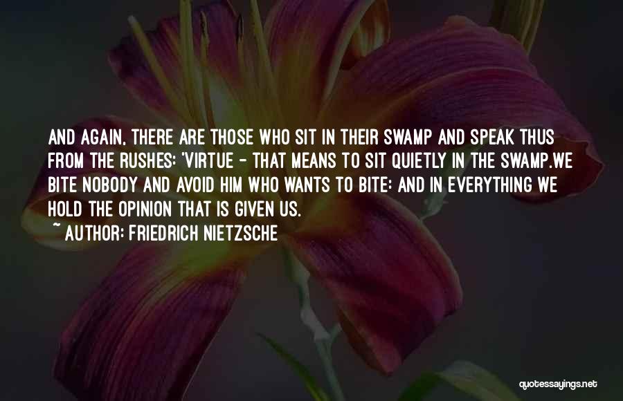 Speak Quietly Quotes By Friedrich Nietzsche