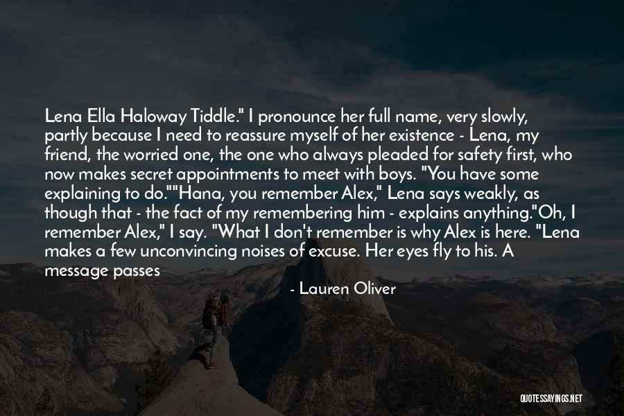 Speak What You Feel Quotes By Lauren Oliver Speak What You Feel Quotes By Lauren Oliver