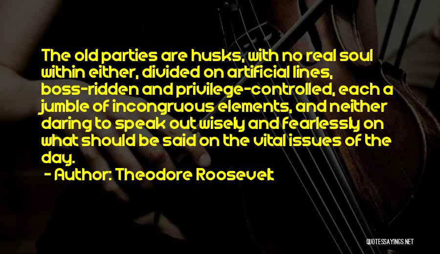 Speak Wisely Quotes By Theodore Roosevelt