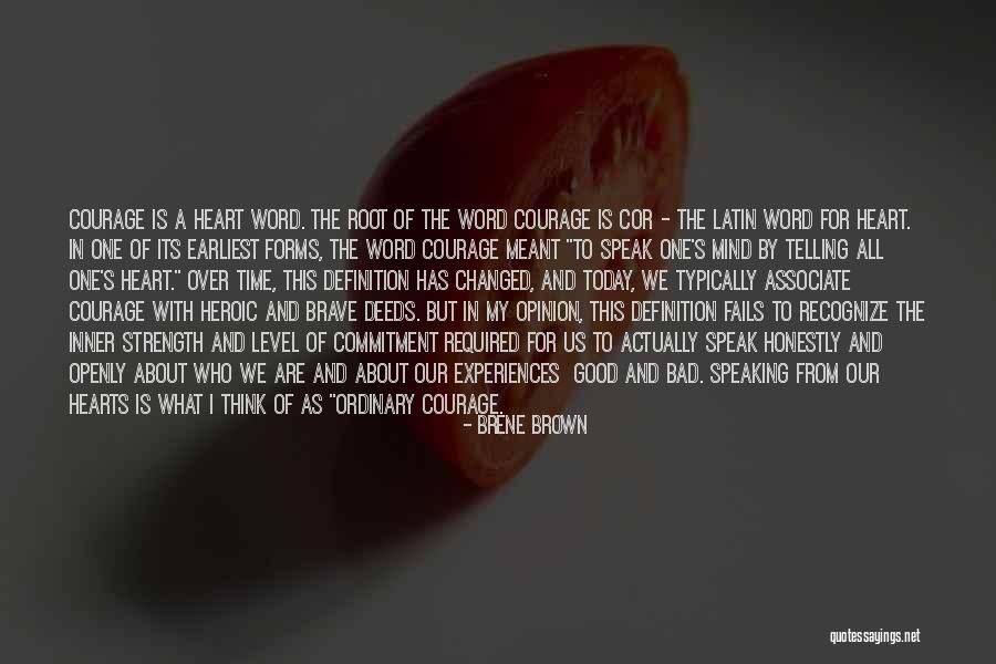 Speaking From The Heart Quotes By Brene Brown