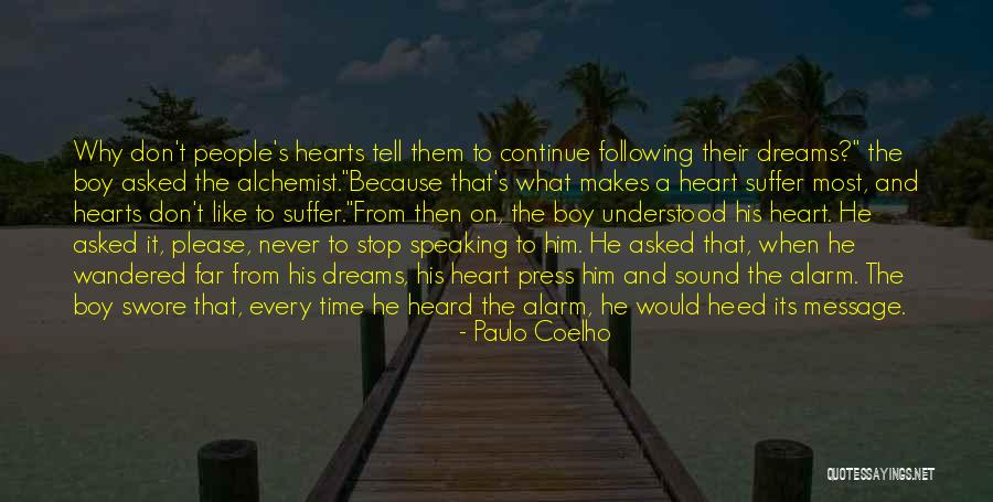 Speaking From The Heart Quotes By Paulo Coelho