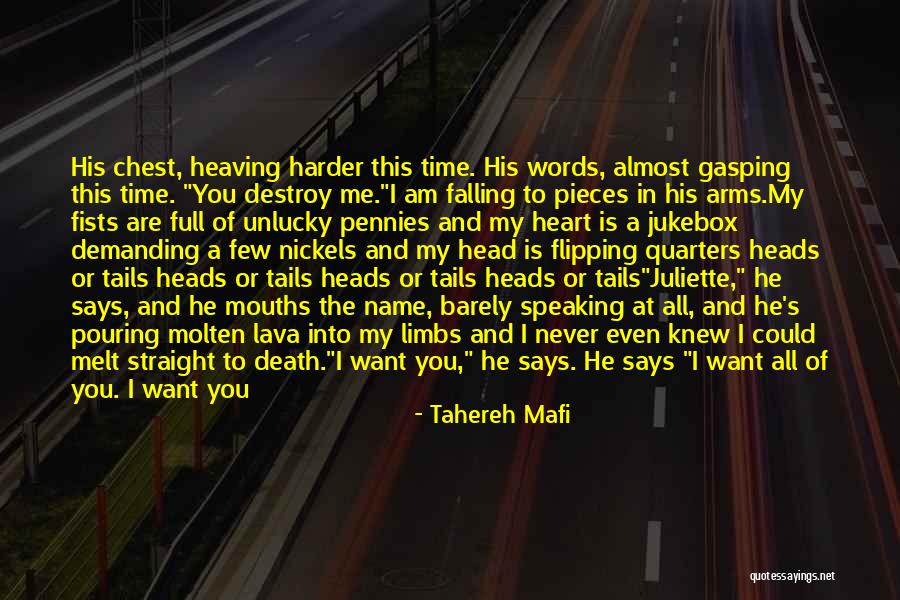 Speaking From The Heart Quotes By Tahereh Mafi