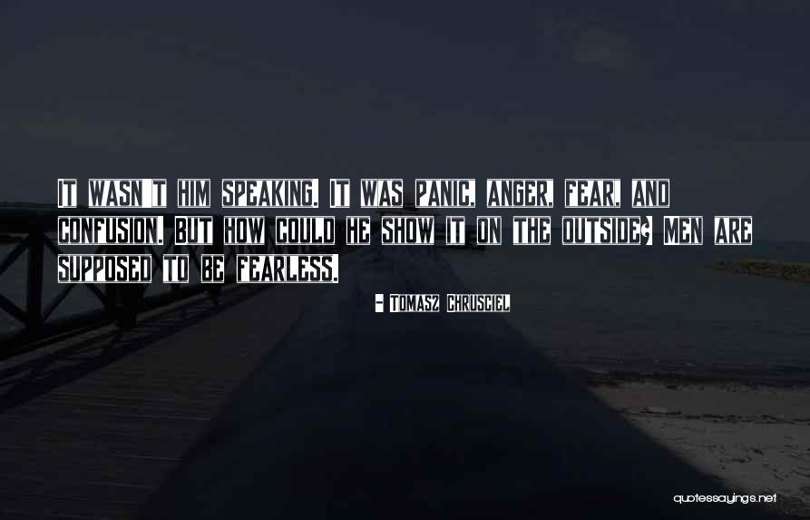 Speaking In Anger Quotes By Tomasz Chrusciel Speaking In Anger Quotes By Tomasz Chrusciel