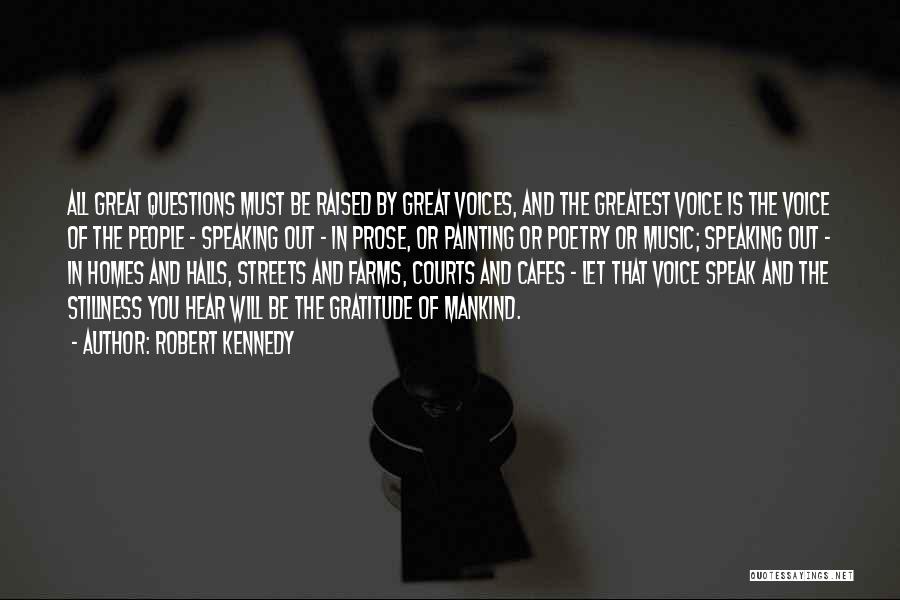 Speaking Out Quotes By Robert Kennedy