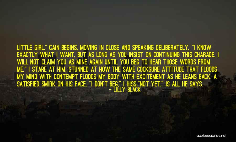 Speaking Up Your Mind Quotes By Lilly Black