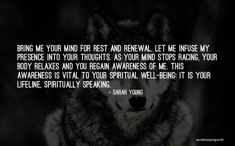 Speaking Up Your Mind Quotes By Sarah Young