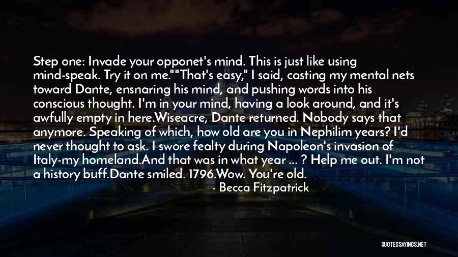 Speaking What On Your Mind Quotes By Becca Fitzpatrick