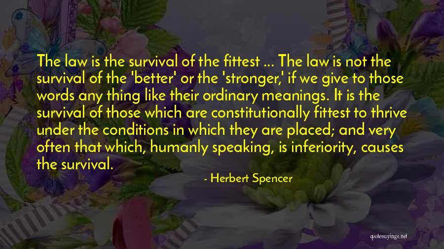Speaking Words Quotes By Herbert Spencer Speaking Words Quotes By Herbert Spencer
