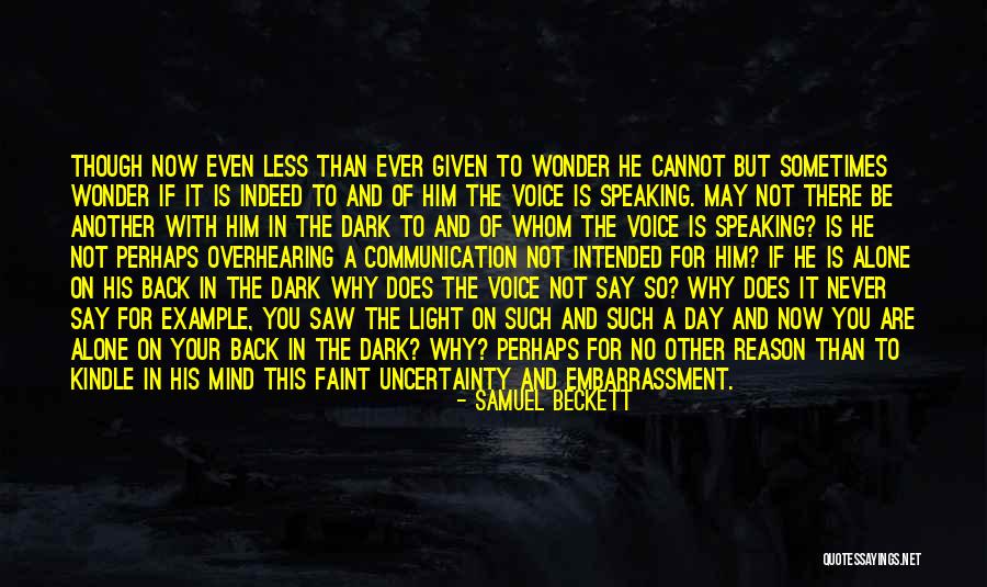 Speaking Your Voice Quotes By Samuel Beckett Speaking Your Voice Quotes By Samuel Beckett