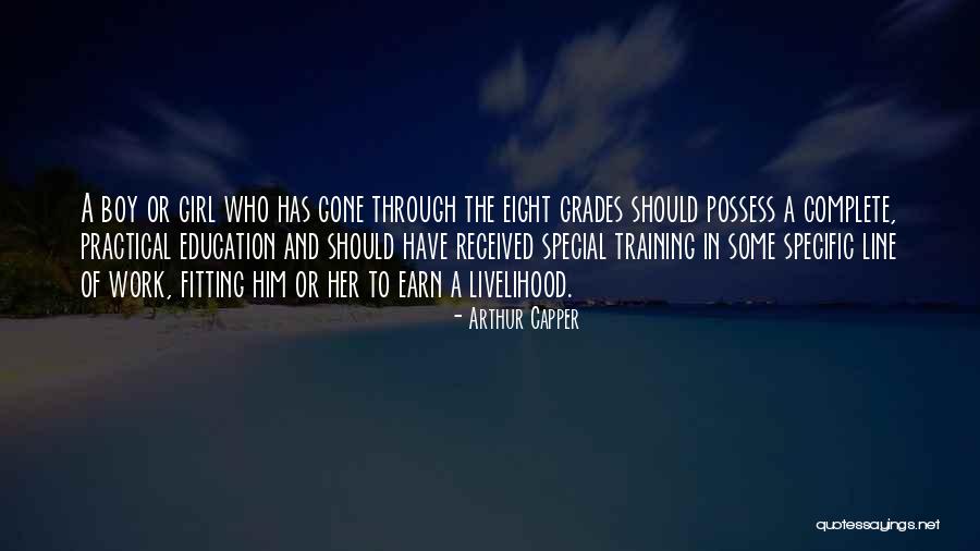 Special Education Quotes By Arthur Capper