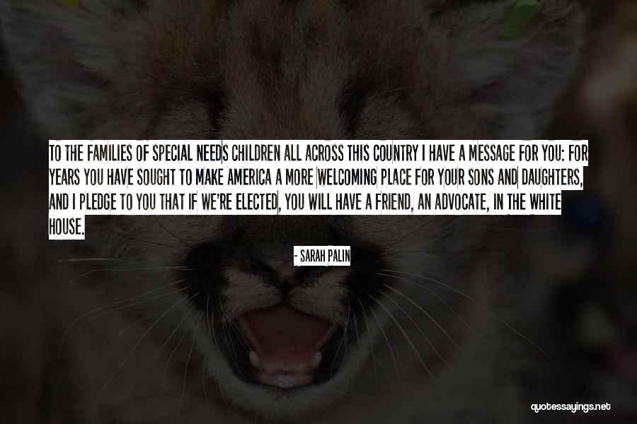 Special Needs Children Quotes By Sarah Palin Special Needs Children Quotes By Sarah Palin