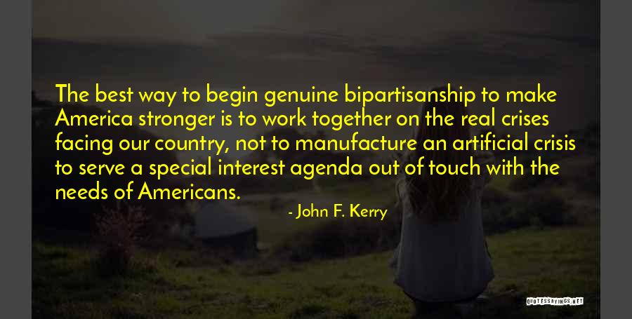 Special Needs Quotes By John F. Kerry